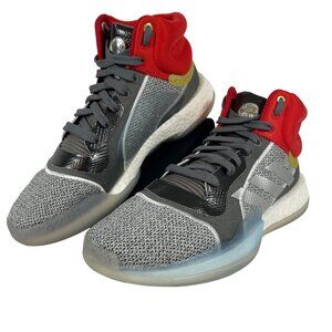 Adidas Marvel X Marquee Boost Heroes Among Us: Thor Mens 9.5 Red Grey EF2258 EUC